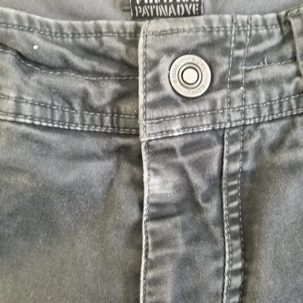 Kuhl Defyr Pants Mens 34x32 Fits 32x32 Gray Outdoor Hiking Cargo